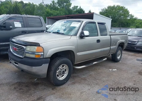 2001 GMC Sierra 2500Hd Sle из США, поврежденный, VIN 1GTHC29U31Z325105